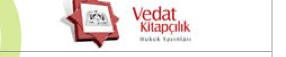 Vedat Kitapçılık · Hukuk Yayınları logosu