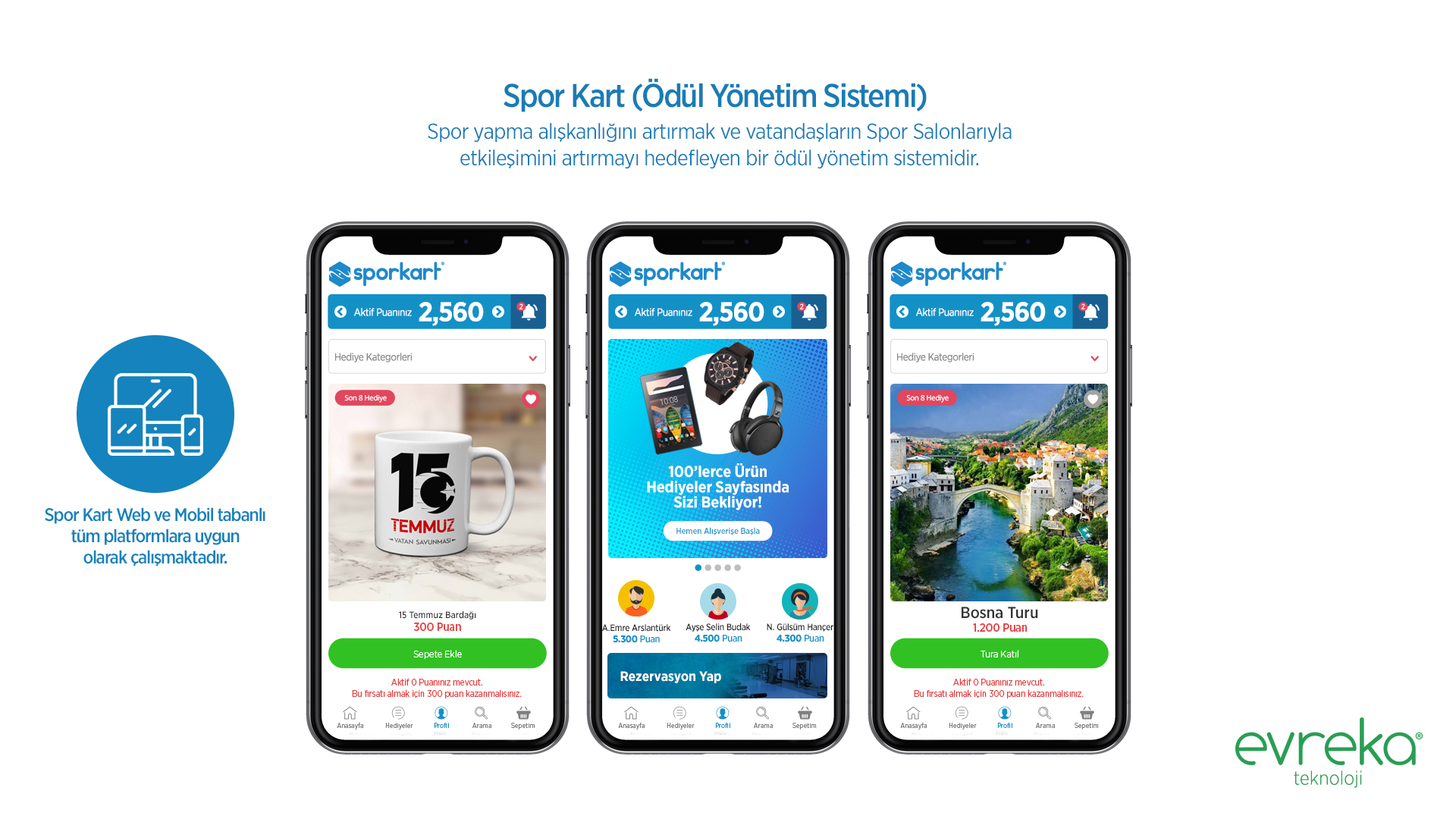 SporKart web platformunda etkinlikler, fırsatlar ve ödüller